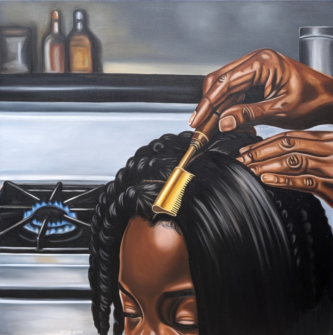 The Childhood We Carried: How Stina Aleah Is Painting the Language of Black Childhood